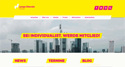 Desktop Screenshot of frankfurt.junge-liberale.de